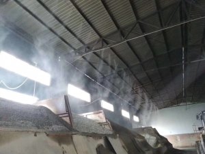 鋼鐵廠高壓干霧抑塵設施